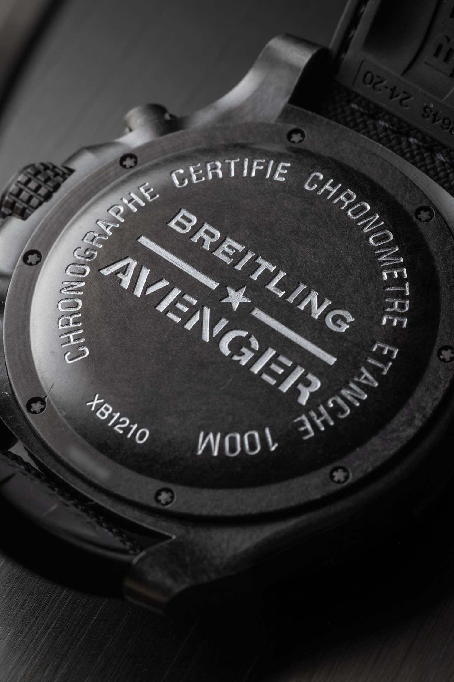 Breitling Avenger Hurricane Breitlight Chronograph 24H XB1210E4/BE89